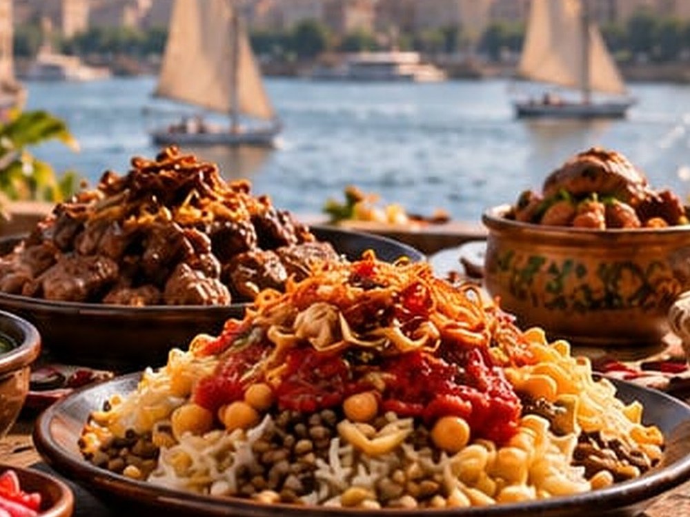A table of Egyptian favourites