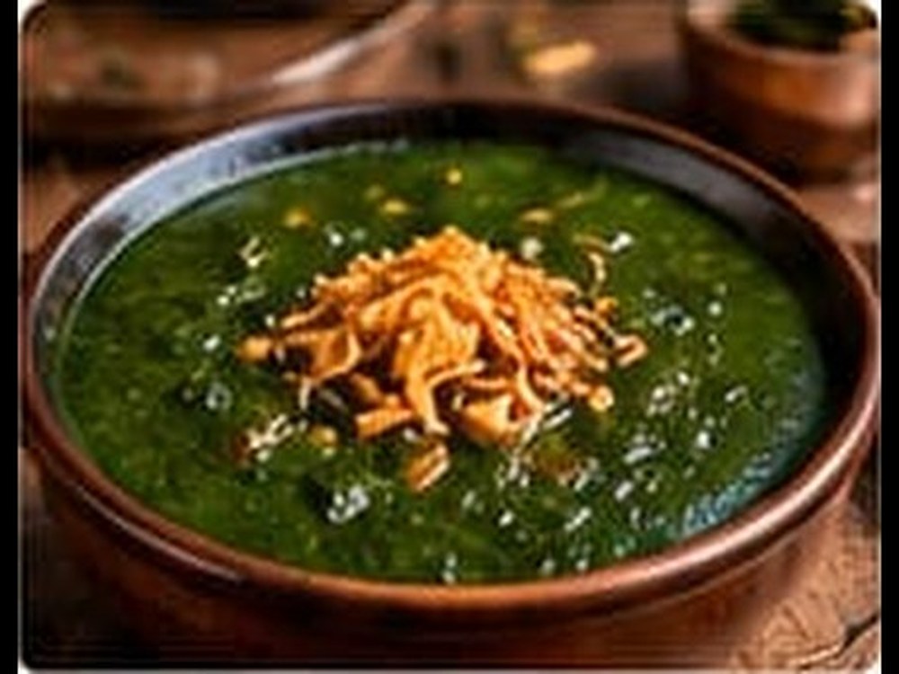Molokhia with chicken